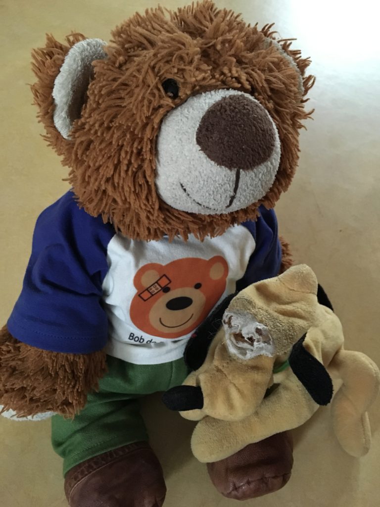 Pluto voor de reparatie.