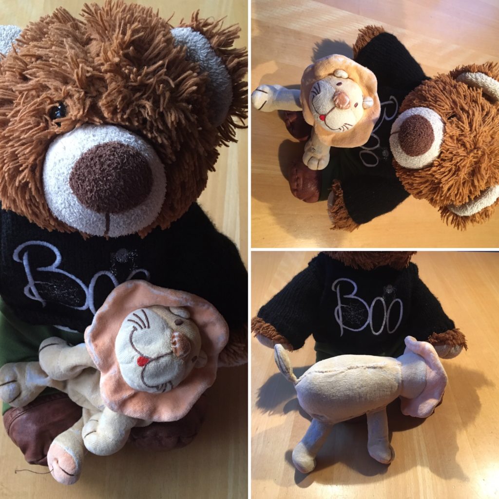 Kleine Hamza voor en na.