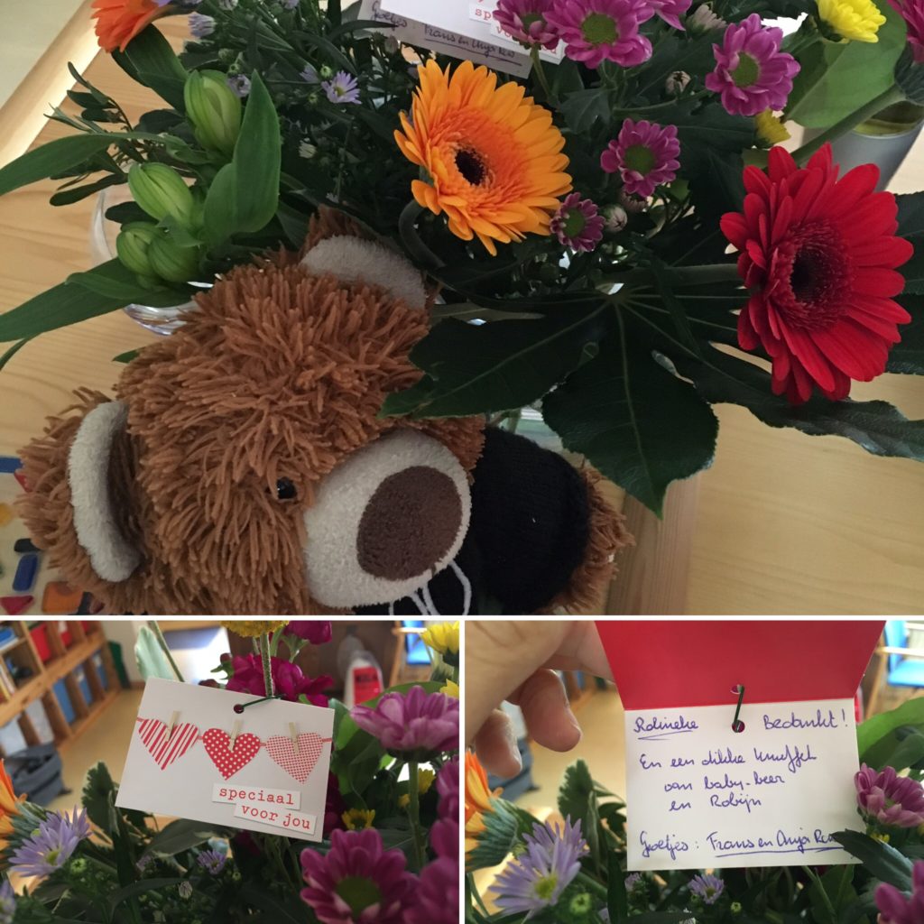 Bedankje voor Bob de Berendokter.