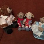 Knuf en Co zijn klaar om naar huis te gaan.